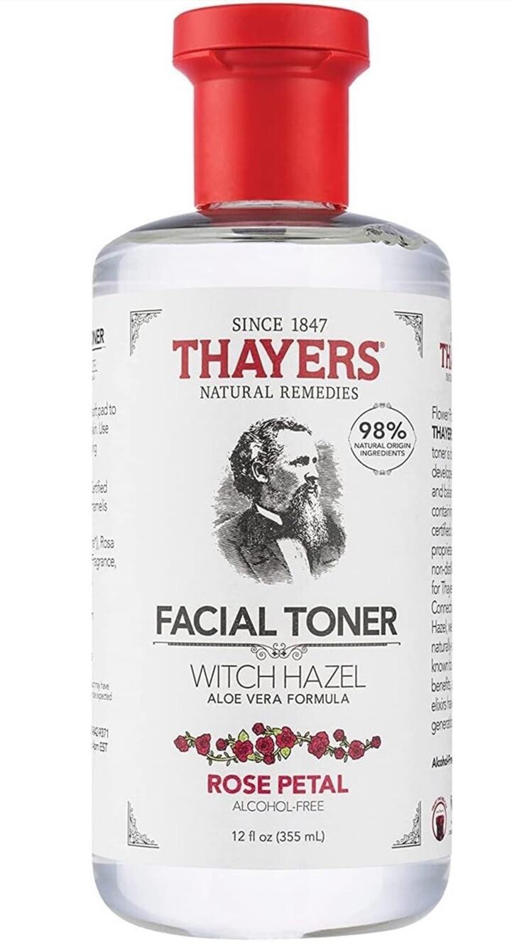 Thayers Rose Petal Witch Hazel with Aloe Vera - 12 oz.(2 pack)